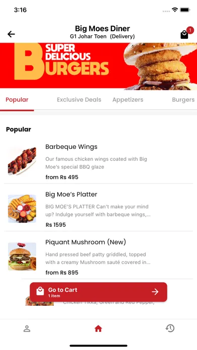 Captures d'écran de Big Moe's Diner (PK)