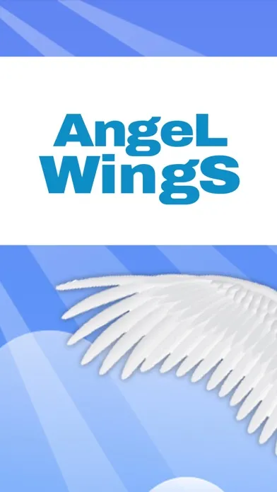 Tangkapan skrin Angel Wings - Text on Photo