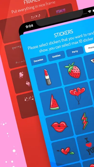 Capturas de pantalla de Valentines Day Video Card 2020