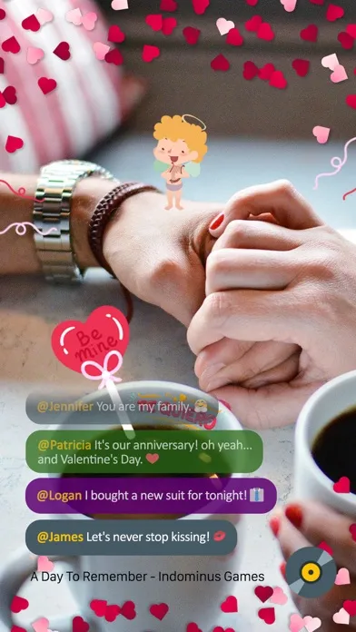 Capturas de pantalla de Valentines Day Video Card 2020