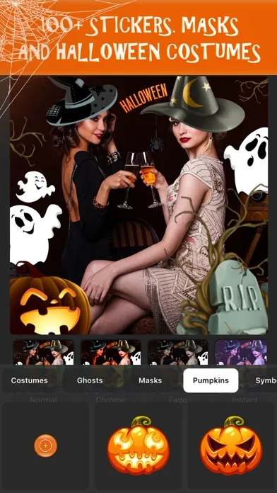 Tangkapan layar Halloween Photo Editor 2020
