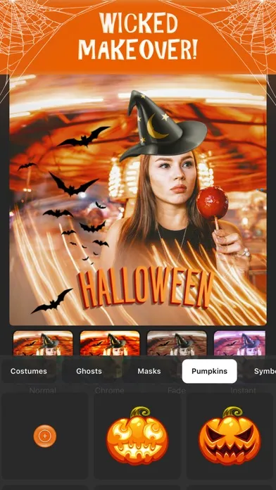 Tangkapan layar Halloween Photo Editor 2020