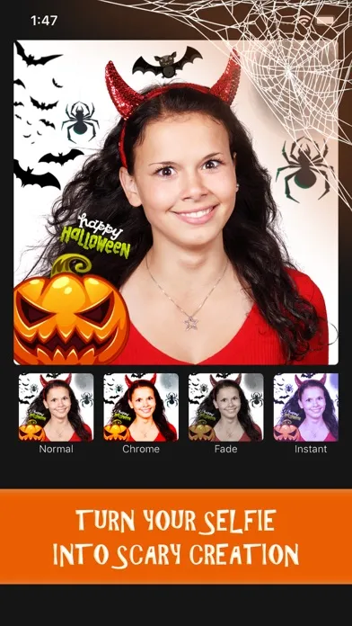 Tangkapan layar Halloween Photo Editor 2020