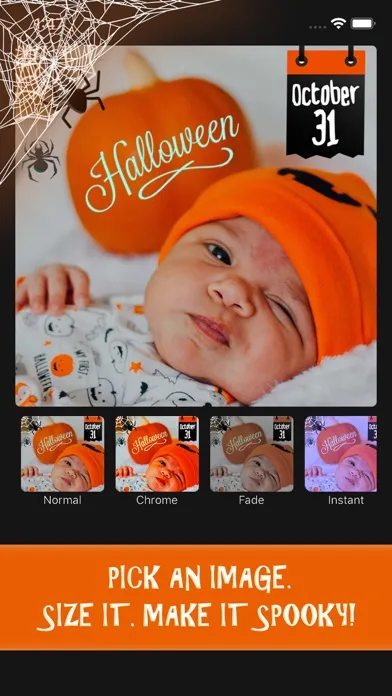 Tangkapan layar Halloween Photo Editor 2020