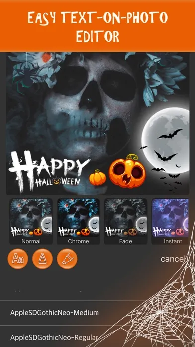 Tangkapan layar Halloween Photo Editor 2020