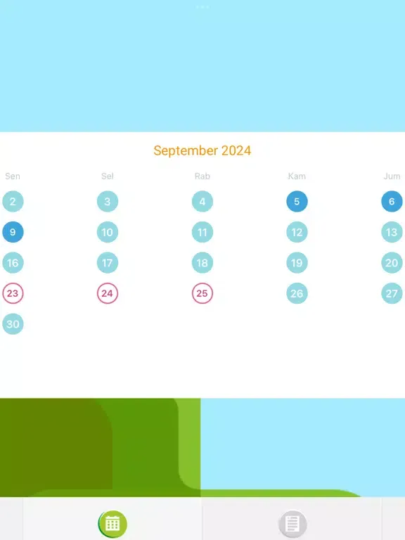 Capturas de pantalla de Oky Indonesia Period Tracker iPad 