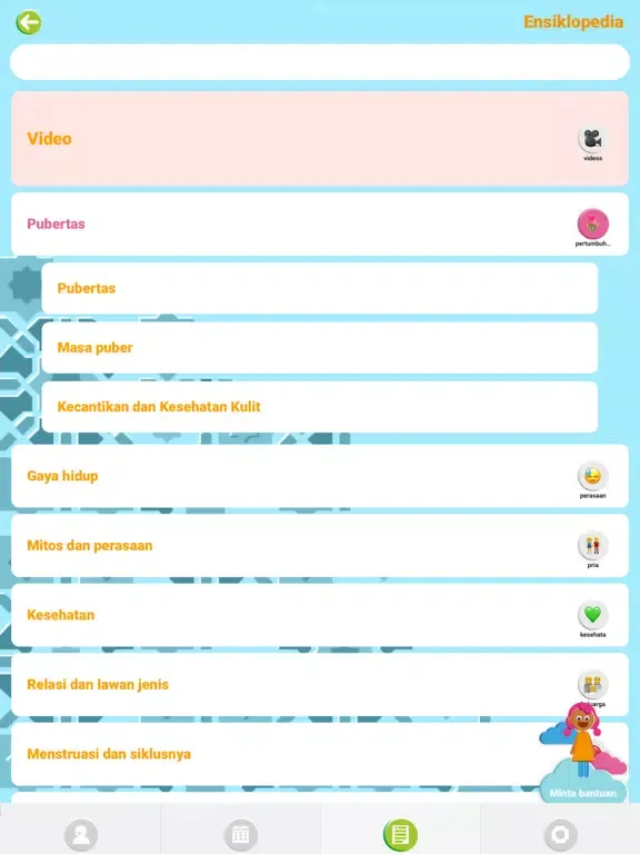Capturas de pantalla de Oky Indonesia Period Tracker iPad 