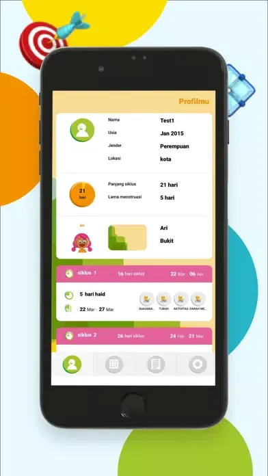 Capturas de pantalla de Oky Indonesia Period Tracker