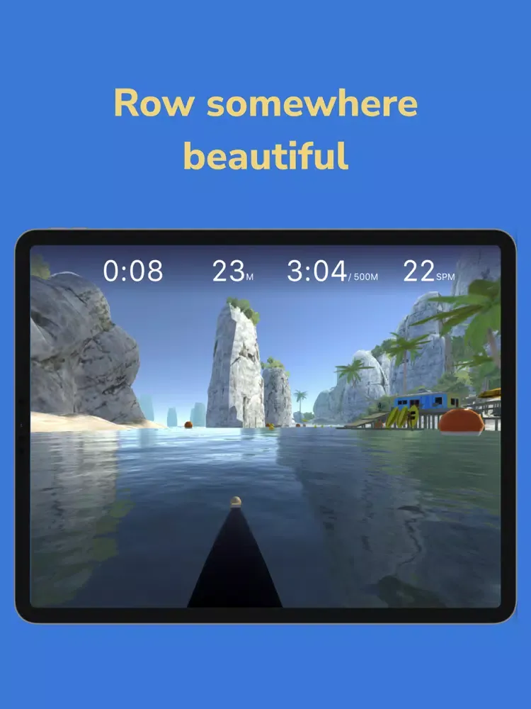 Capturas de tela do ic.row – indoor rowing iPad 