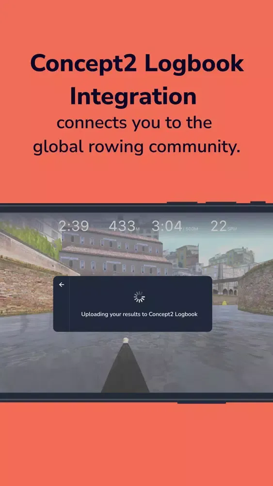 Capturas de tela do ic.row – indoor rowing