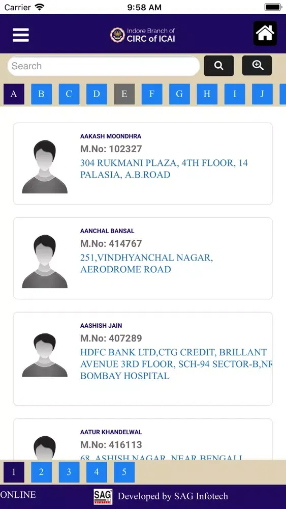 Indore Branch (CIRC of ICAI)应用截图