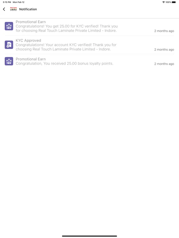 Screenshot di Real Fan Club iPad 