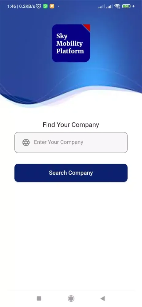 Sky Mobility Platform Screenshots