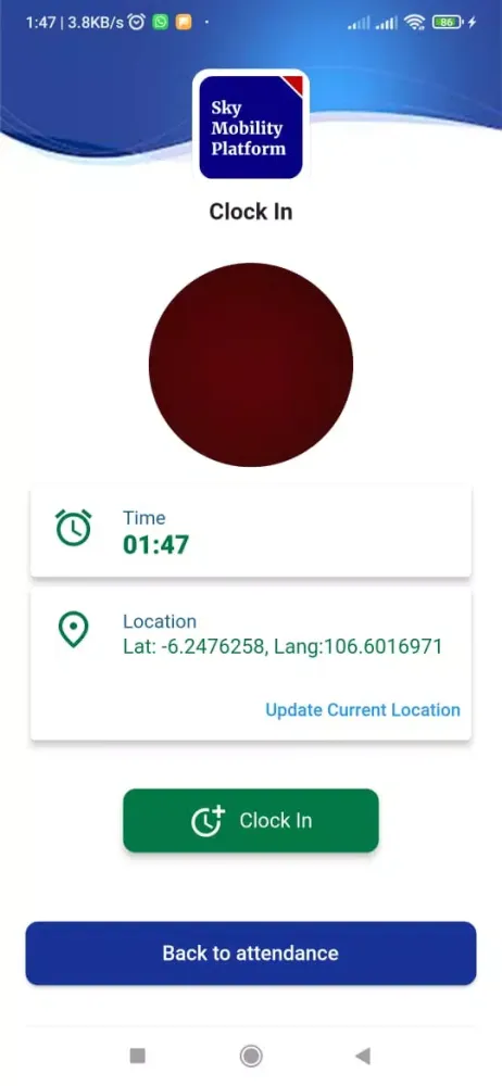 Sky Mobility Platform Screenshots