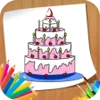 How to Draw Cute Cake