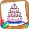 How to Draw Cute Cake