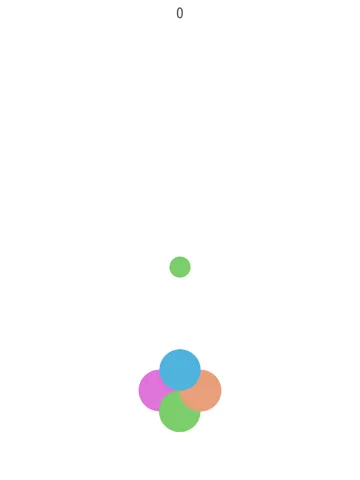 صور Dots Colour Game : Switch the colour dots to pass spiny wheels iPad 