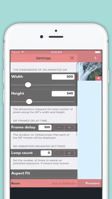 Capturas de pantalla de Gif Maker - Photo to Gif Maker and Video to Gif Maker