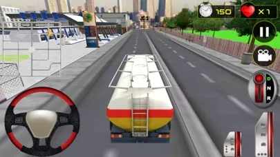 Real Oil Tanker Truck Driving Simulator 2017应用截图