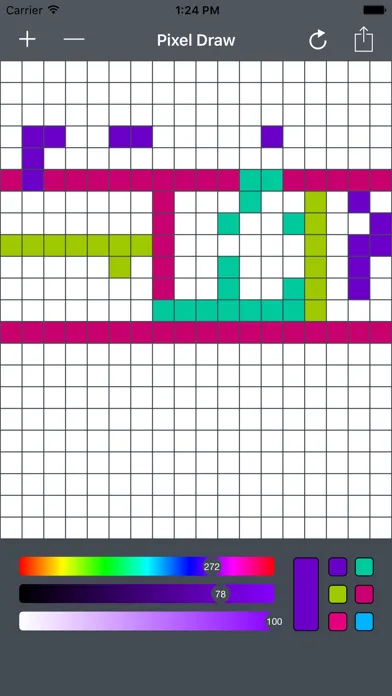 Capturas de tela do Pixel Art Maker - 8 Bit Pixels Craft
