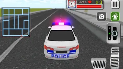 3D Police Car Driving Simulator Games Screenshots