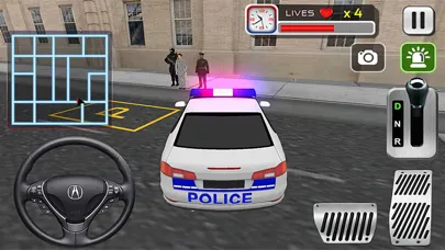 3D Police Car Driving Simulator Games Screenshots