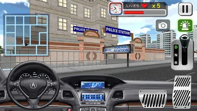 3D Police Car Driving Simulator Games Screenshots