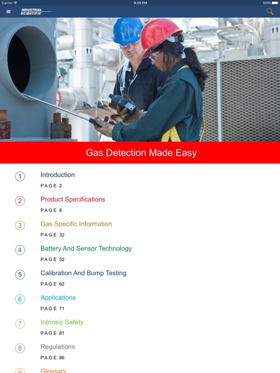 تصاویر GDME - Gas Detection Made Easy iPad 