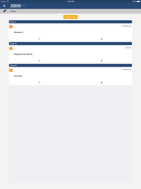 تصاویر GDME - Gas Detection Made Easy iPad 
