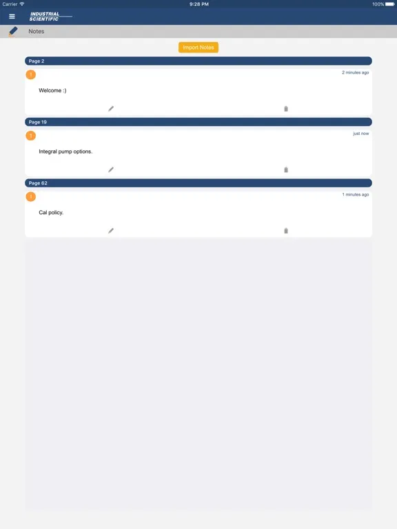 GDME - Gas Detection Made Easy iPad 应用截图