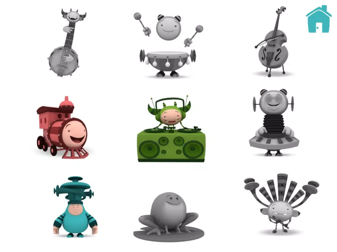 Скриншоты Yup Yups Toybox iPad 