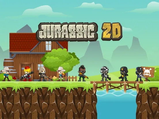 Jurassic 2D: Dino Platformer iPad  Screenshots