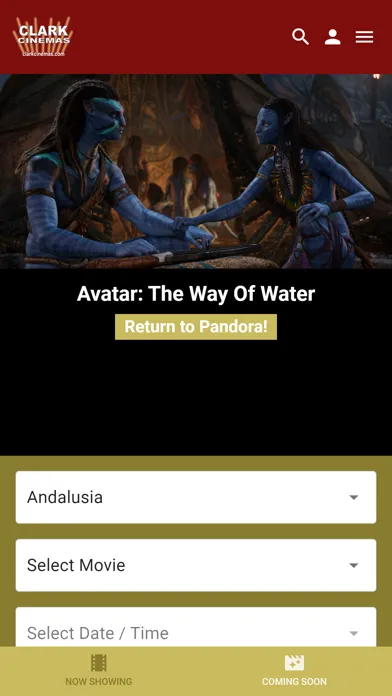 Capturas de pantalla de Clark Cinemas Andalusia