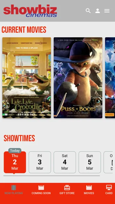 Showbiz Cinemas AU 스크린샷