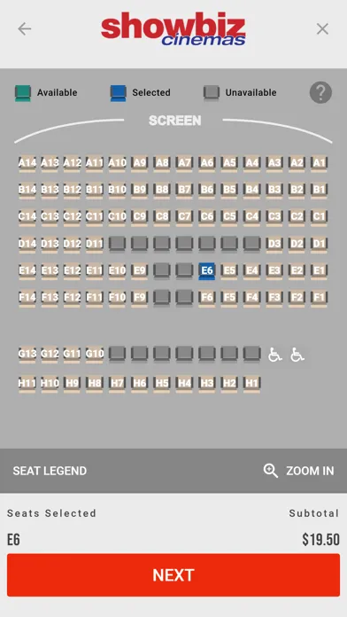 Showbiz Cinemas AU 스크린샷