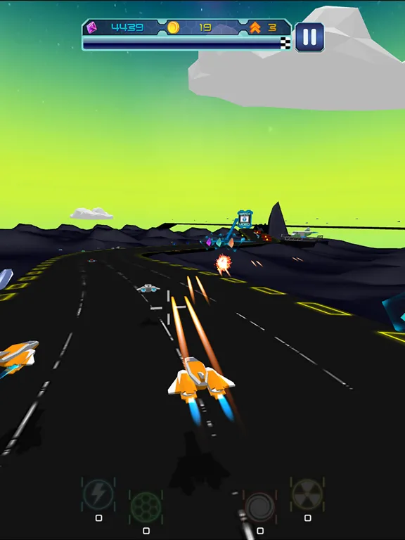 Space Runner 2600 iPad  Screenshots