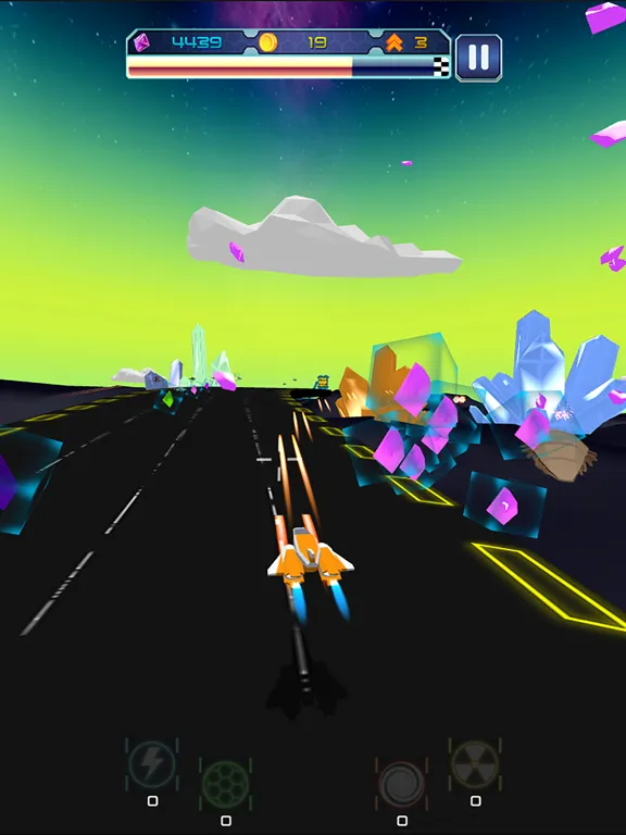 Space Runner 2600 iPad  Screenshots