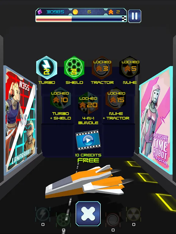 Space Runner 2600 iPad  Screenshots