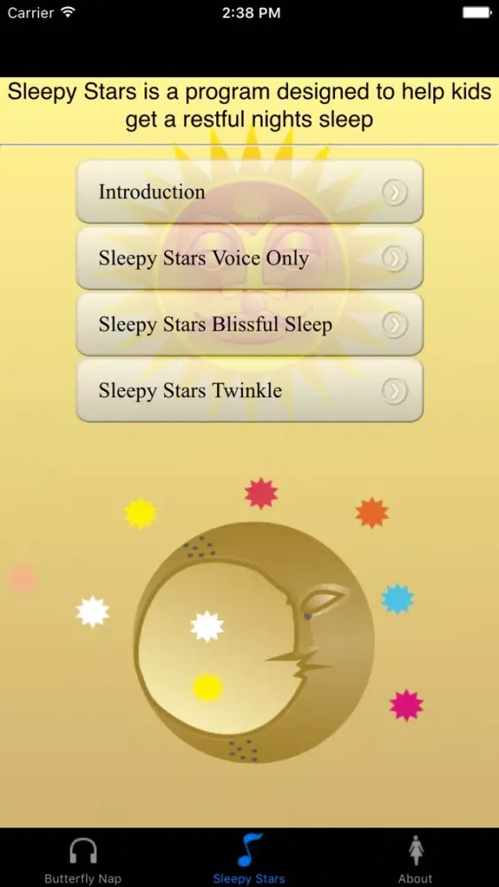 Capturas de pantalla de Butterfly Nap and Sleepy Stars