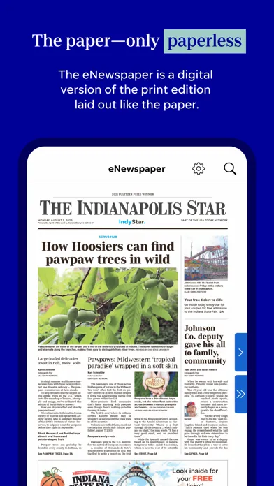 Tangkapan skrin IndyStar: Indianapolis Star