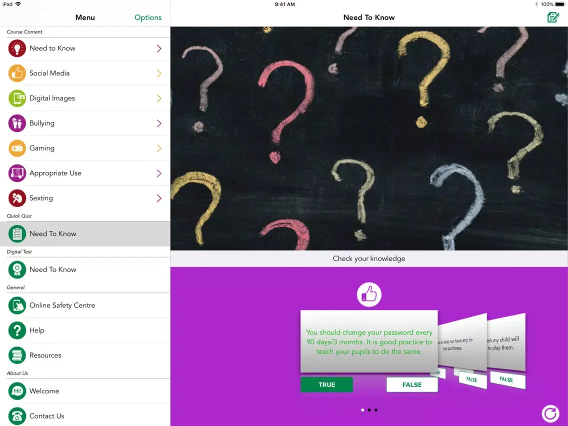 Capturas de tela do St Joseph's Grammar iPad 