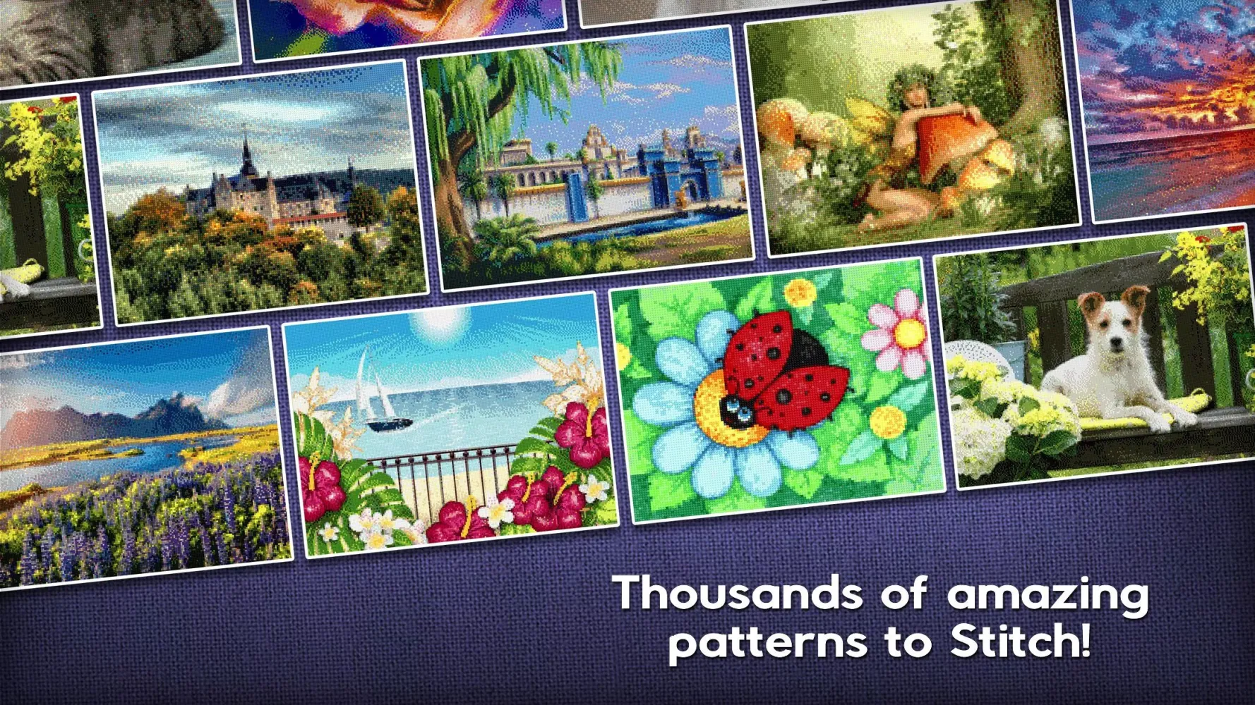 Cross-Stitch World Screenshots