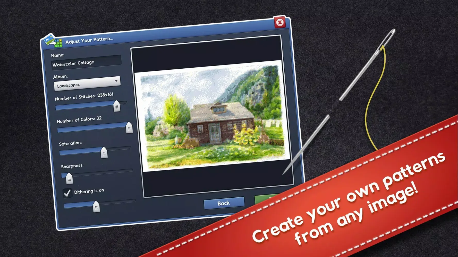 Cross-Stitch World Screenshots