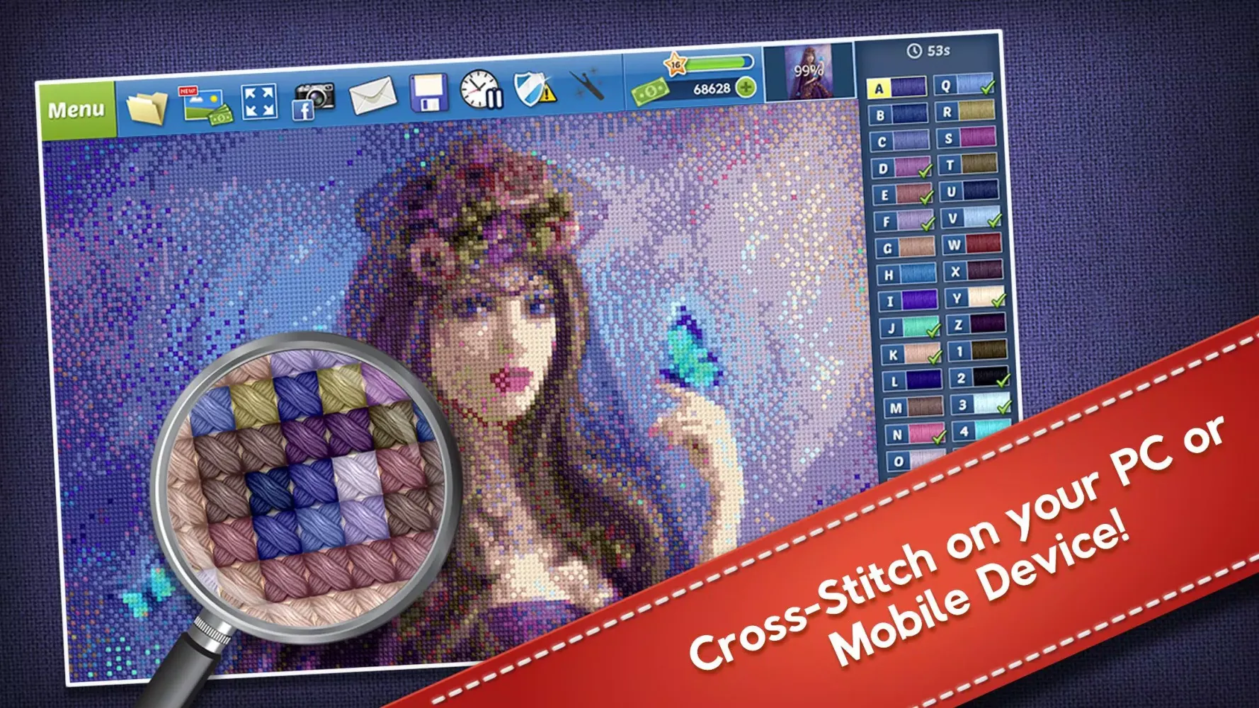 Cross-Stitch World Screenshots