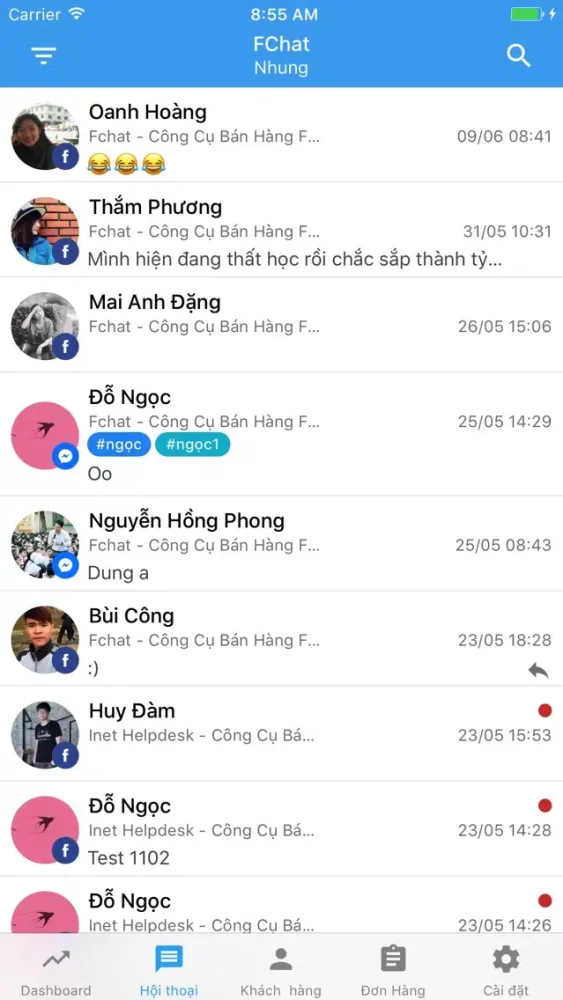 FChat स्क्रीनशॉट
