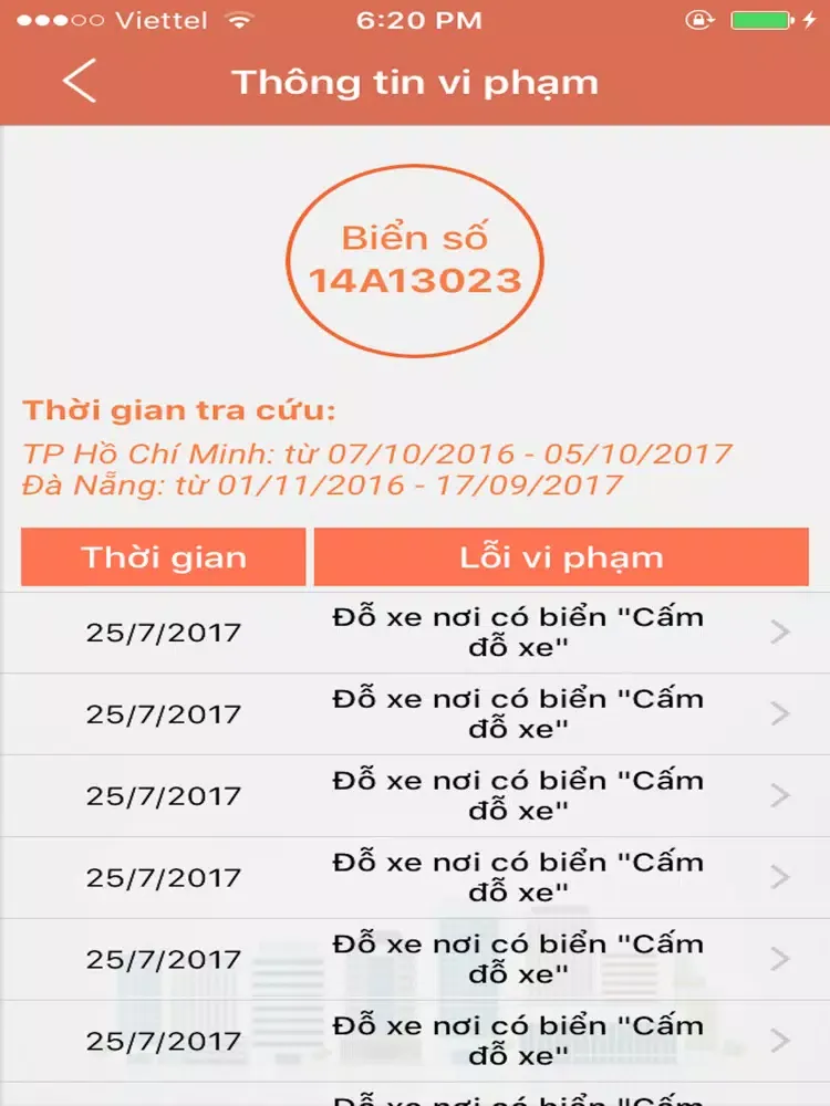 Скриншоты Tra cứu phạt nguội iPad 