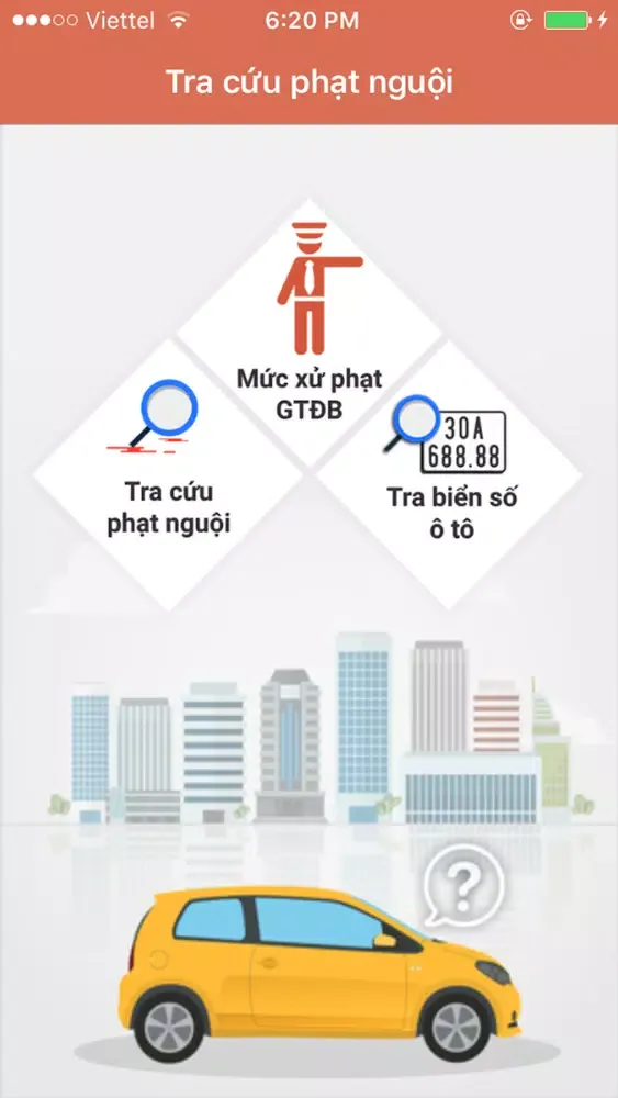 Скриншоты Tra cứu phạt nguội