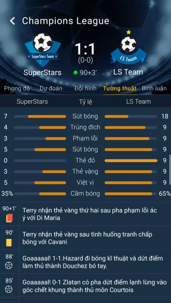 تصاویر LiveScore.vn - Truc tiep ket qua bong da