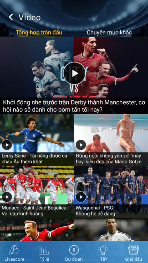 تصاویر LiveScore.vn - Truc tiep ket qua bong da