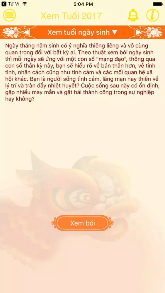 Screenshot di Xem Tuổi 2017 - Bói Tuổi Xây Nhà Online
